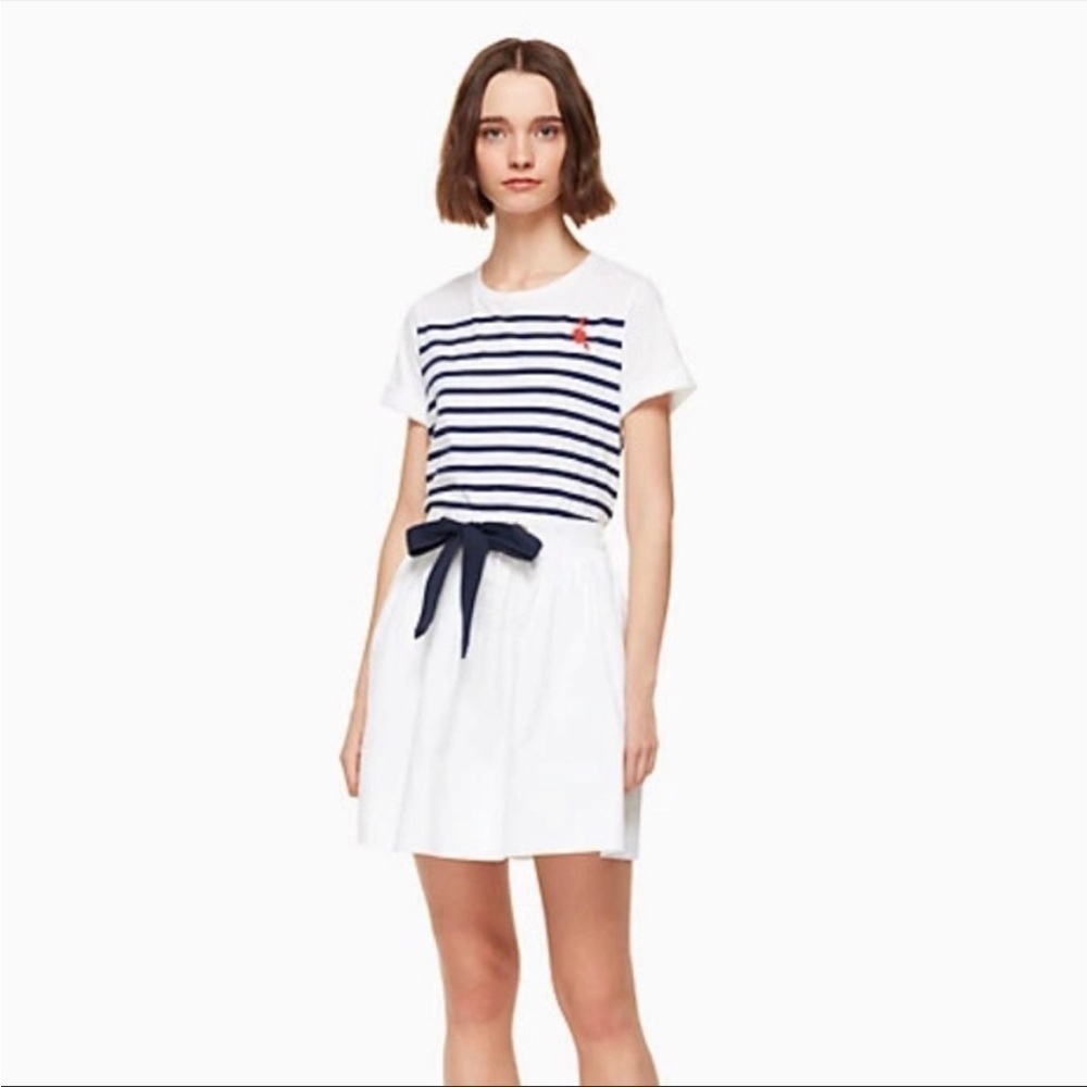 Kate Spade- A Line Skirt w/ Navy Tie Size 12
